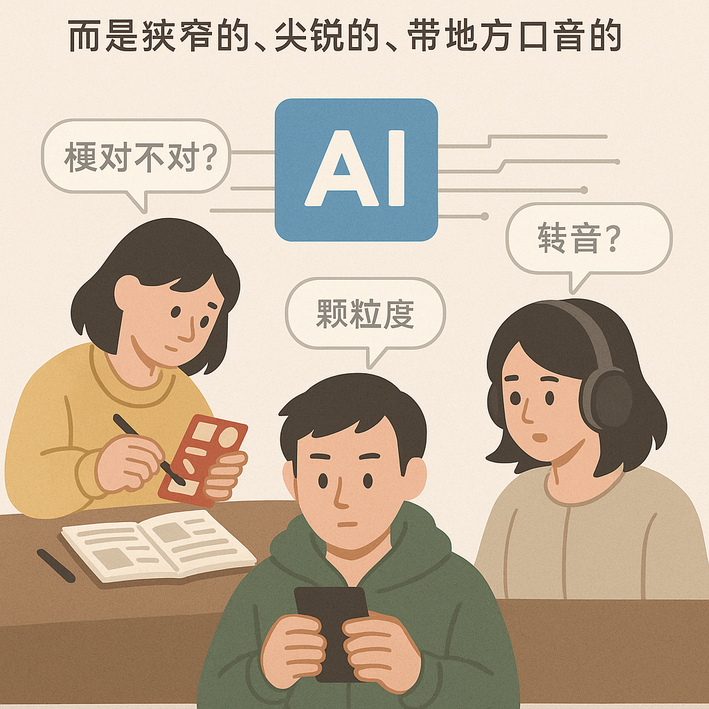 创意的价值往往不是普适的，而是狭窄的、尖锐的、带地方口音的