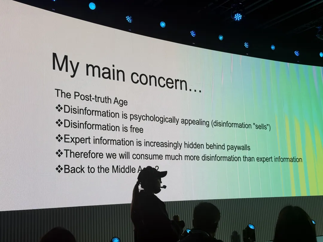 My main concern - The Post-truth Age