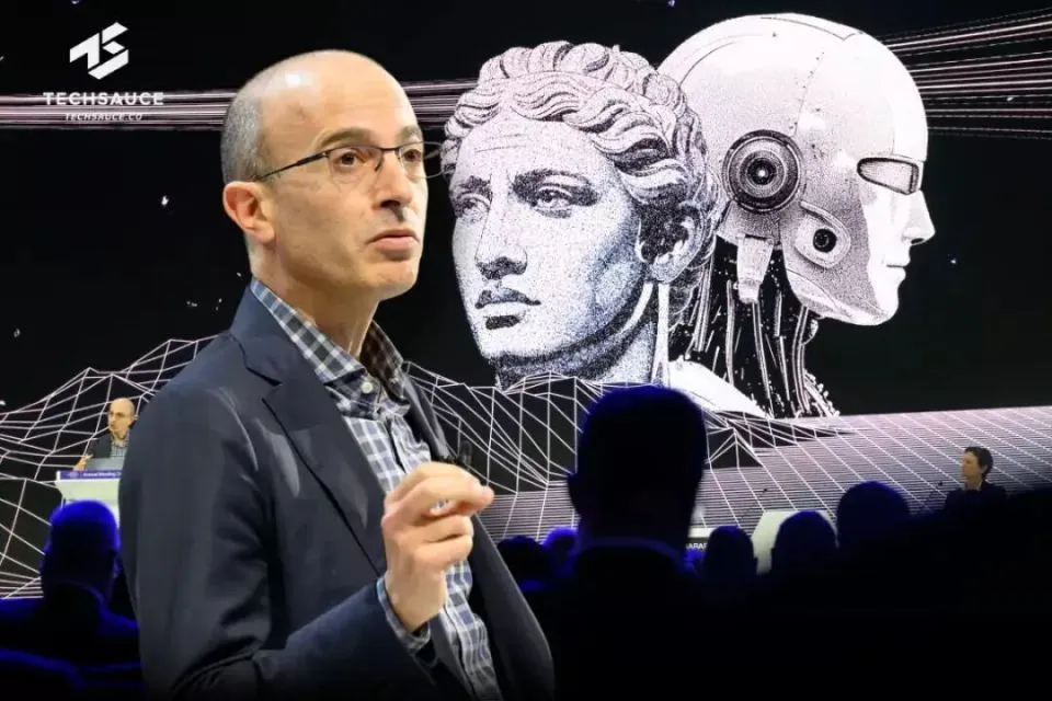 尤瓦尔·赫拉利在达沃斯论坛